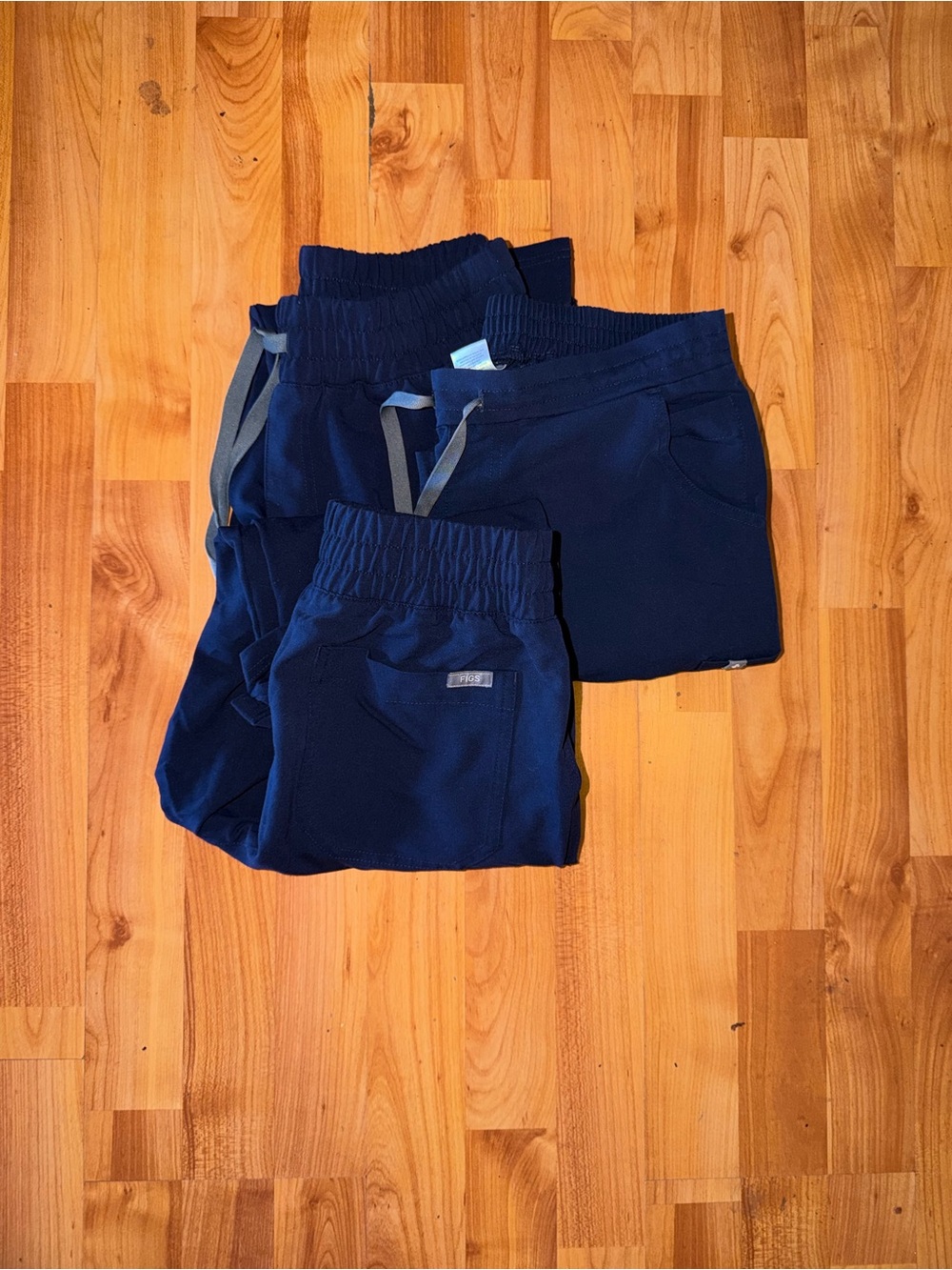 Figs (3) Navy Blue Scrub Bottoms